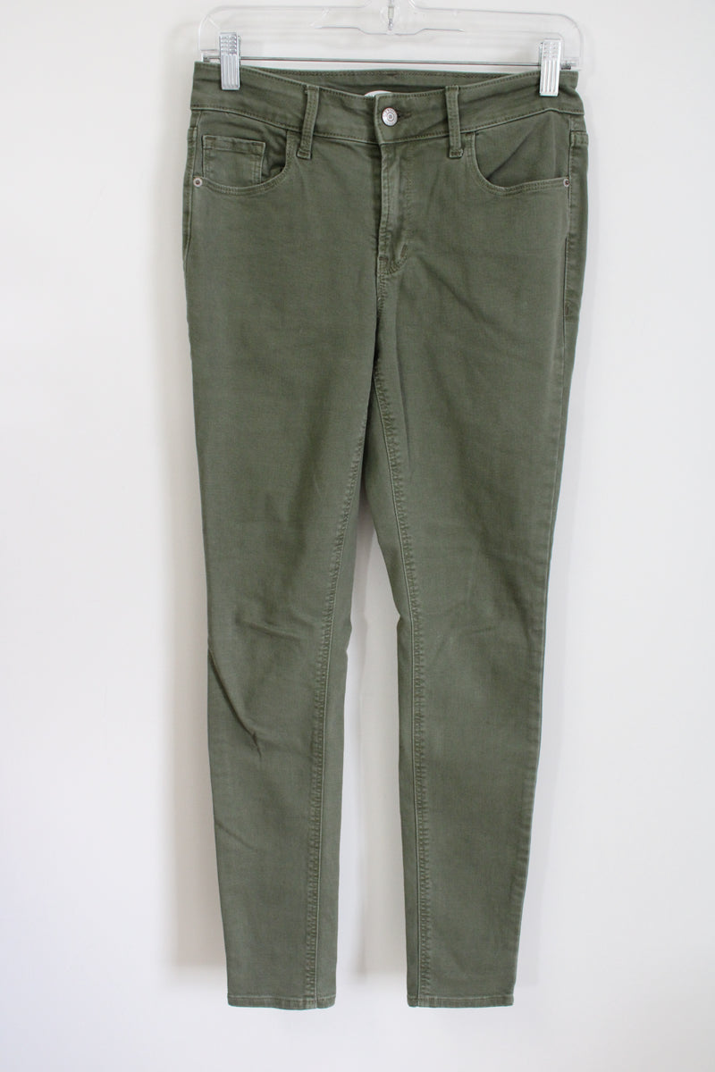 VINCE Olive Green Skinny Jeans Size 24 good