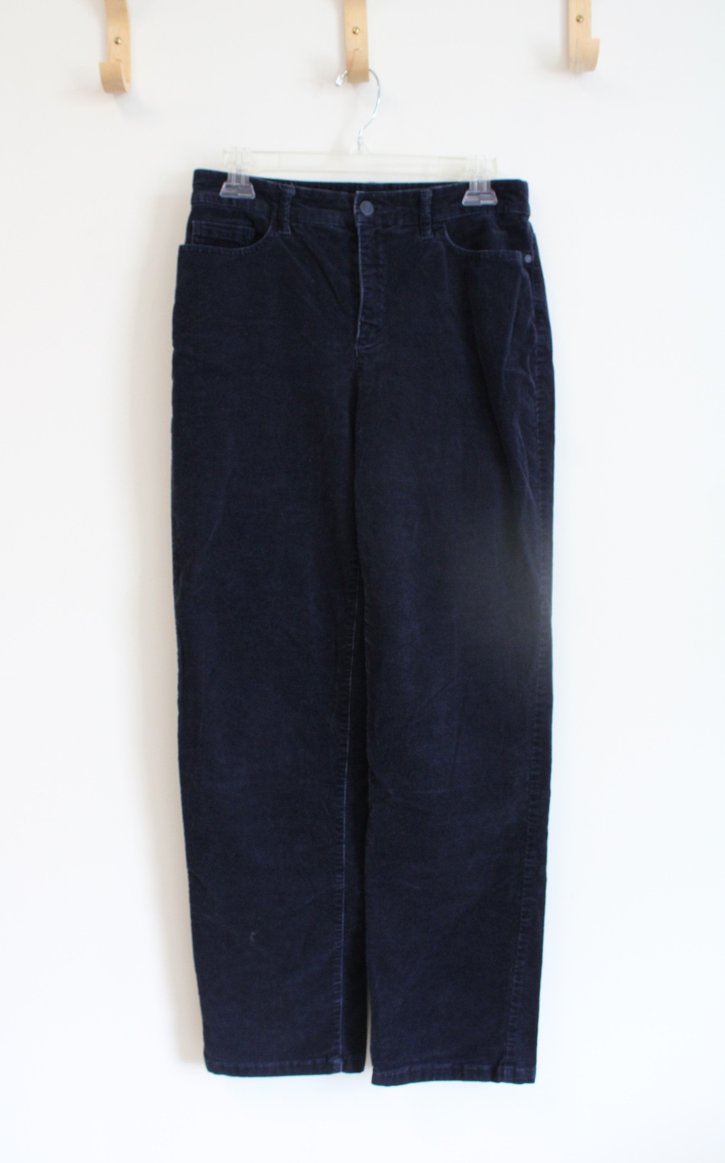 Croft & Barrow Navy Corduroy Stretch Pants | 6