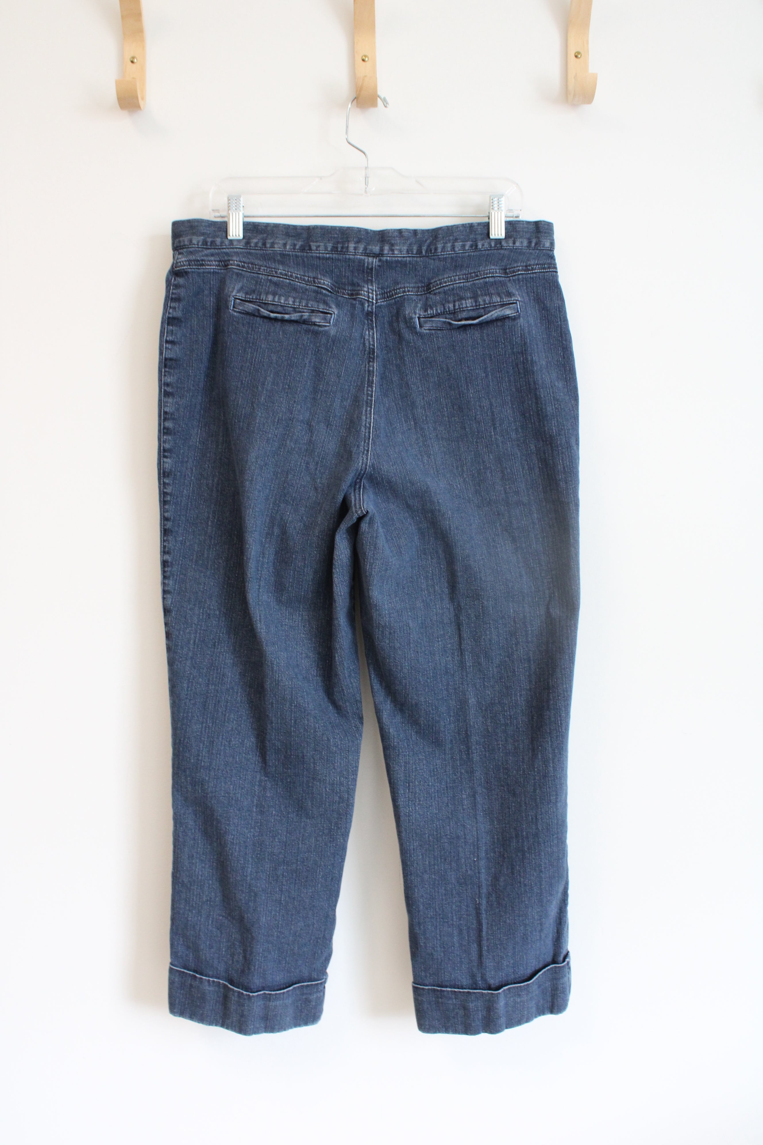 Liz Claiborne Cuffed Jeans | 14