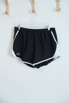 Under Armour Loose Fit HeatGear Black Athletic Shorts | L