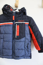 London Fog Blue Puffer Coat | 12M