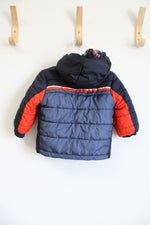 London Fog Blue Puffer Coat | 12M