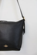 Coach Black Val Duffle Handbag