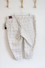 NEW Briggs Cobblestone Medallion Patterned Capri Pants | 18W