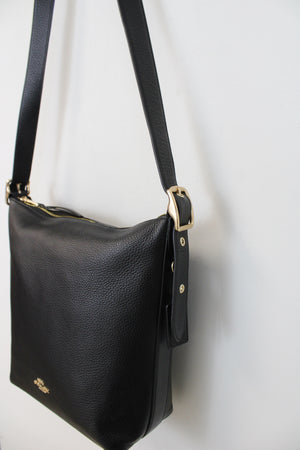 Coach Black Val Duffle Handbag