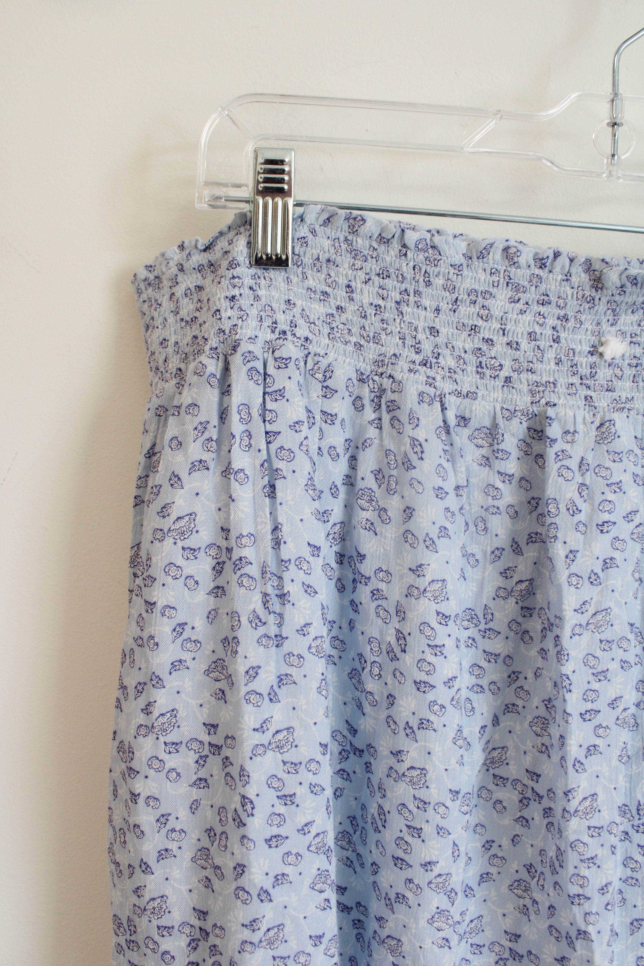 NEW Studio West Apparel Blue Floral Skirt | 2X