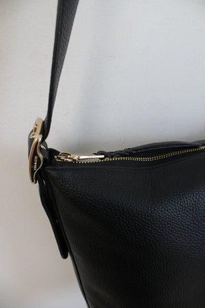 Coach Black Val Duffle Handbag