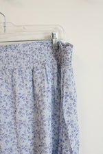 NEW Studio West Apparel Blue Floral Skirt | 2X