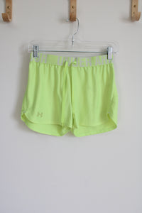 Under Armour Neon Green Athletic Shorts | XS