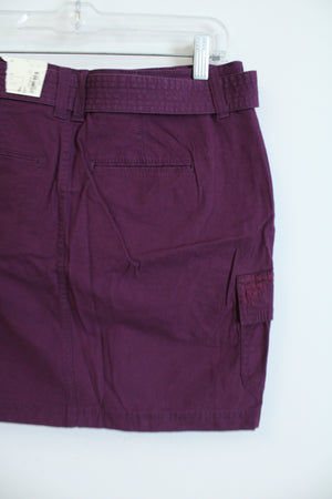 NEW Sonom a Modern Fit Purple Cargo Belted Skirt | 4