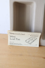 Pampered Chef Classics Collection 4 Mini Loaf Baking Stone