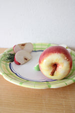 Bella Casa By Ganz Porcelain Apple Decorative Plate Wall Hanging