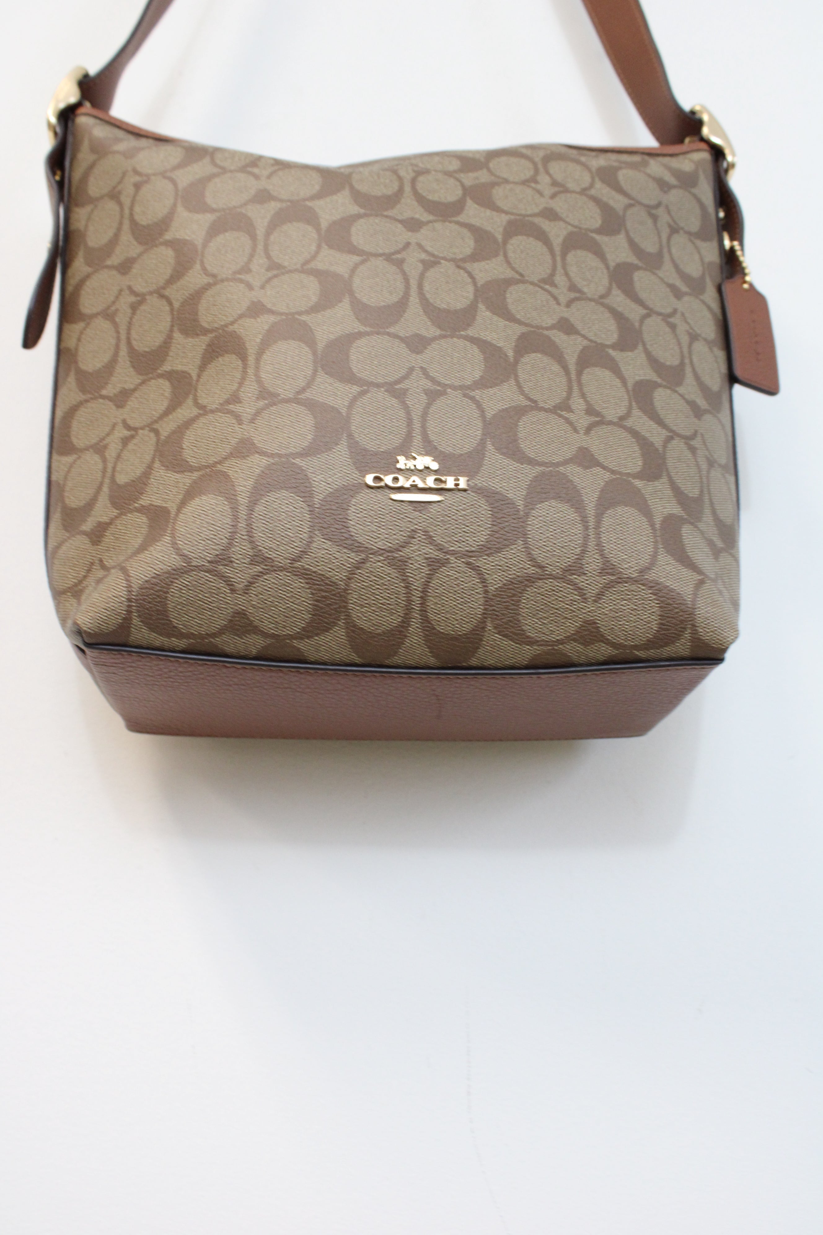 Coach Signature Val Duffle Handbag