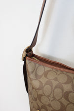 Coach Signature Val Duffle Handbag