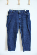 Riders Dark Wash Vintage Style Jeans | 16