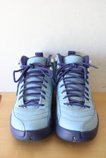 Nike Air Jordan Retro 12 GS Blue Jumpman Shoes | Size Youth 5.5