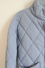 Wild Fable Blue Quilted Jacket | XS