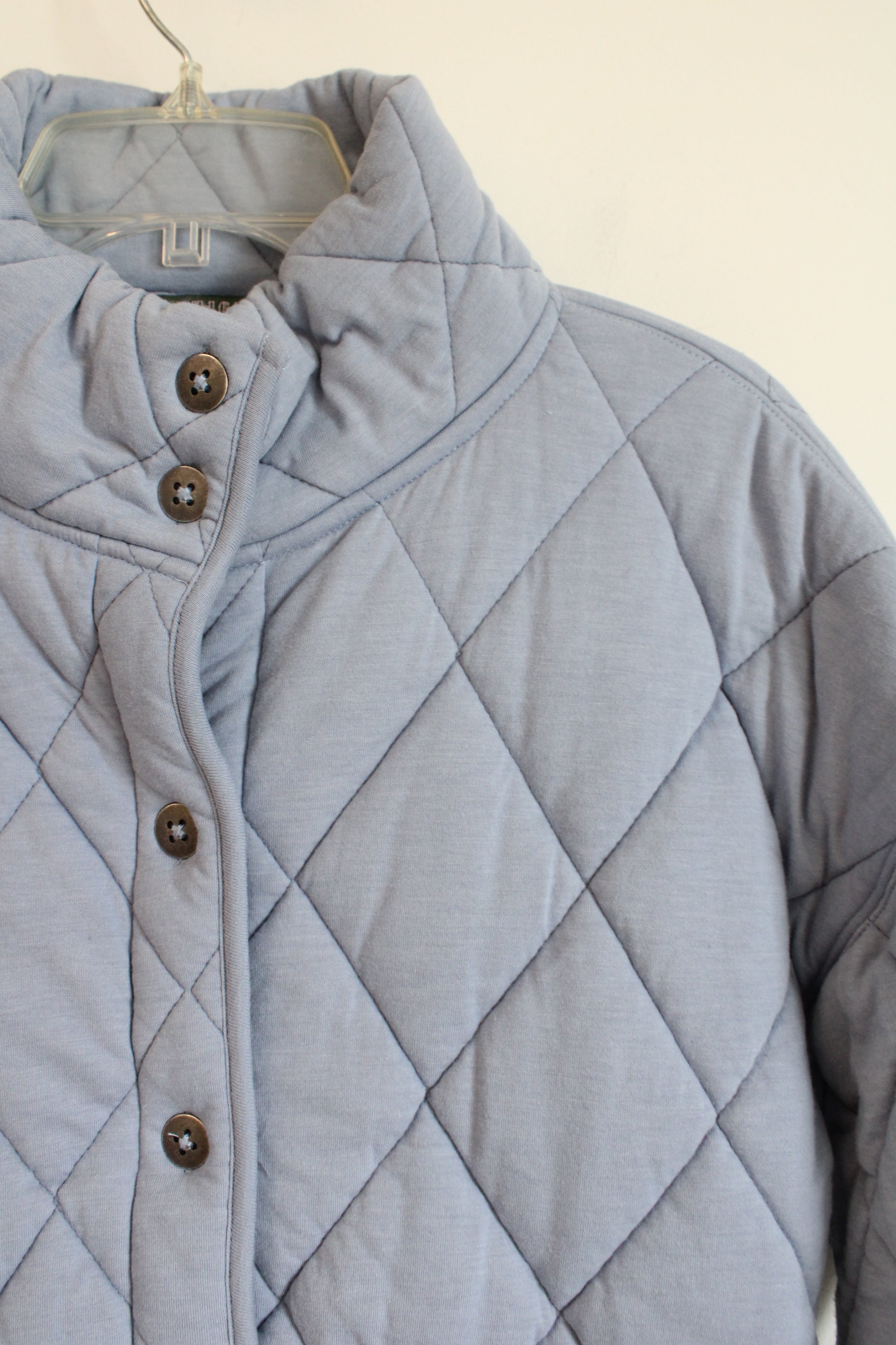 Wild Fable Blue Quilted Jacket | XS