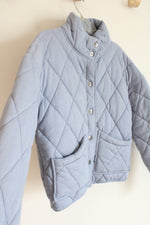 Wild Fable Blue Quilted Jacket | XS