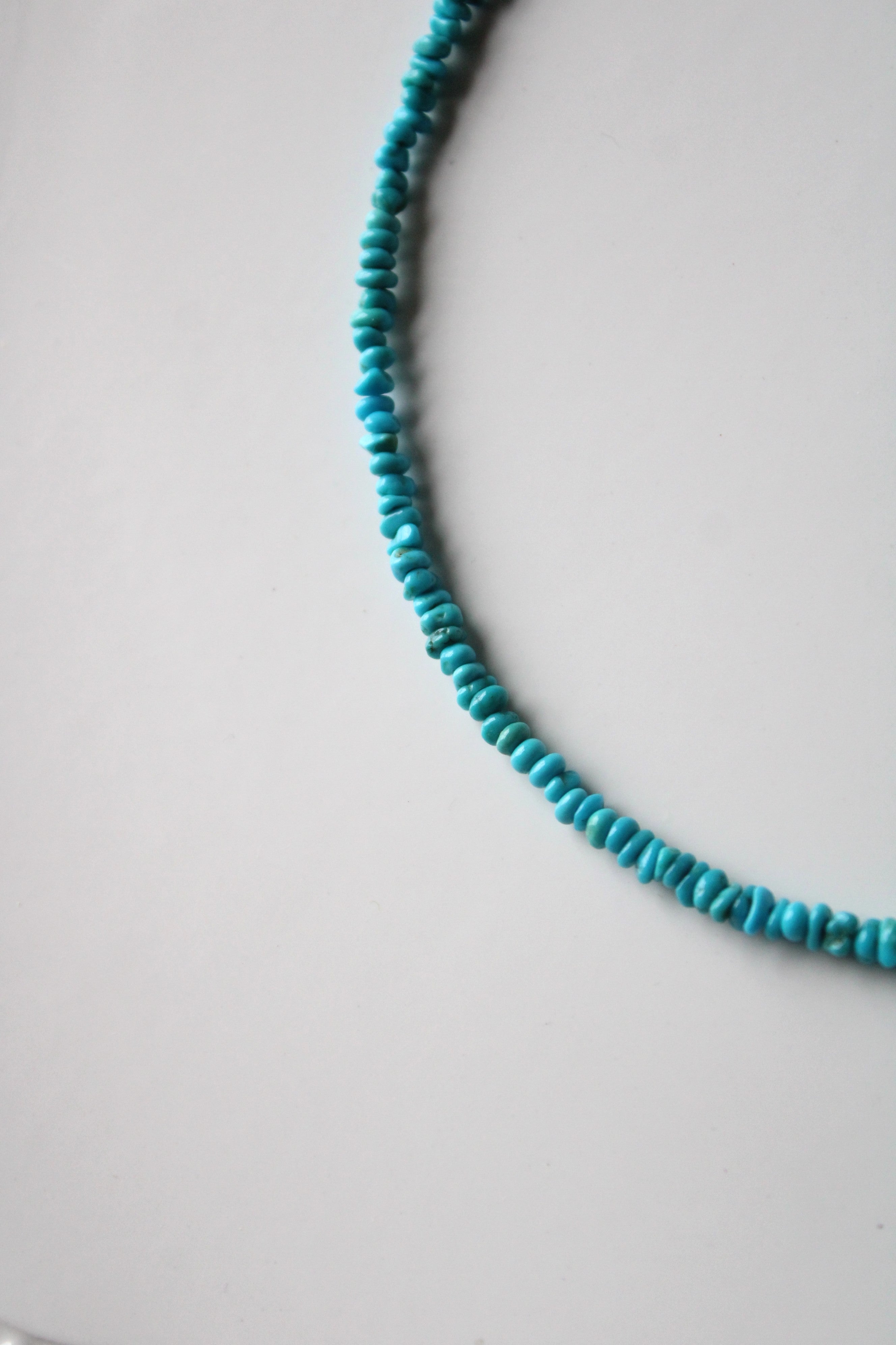 Turquoise Small Beaded Necklace