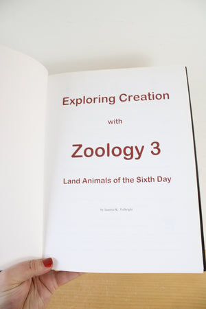 Exploring Creation With Zoology 3: Land Animals Of The Sixth Day By Jeannie K. Fulbright