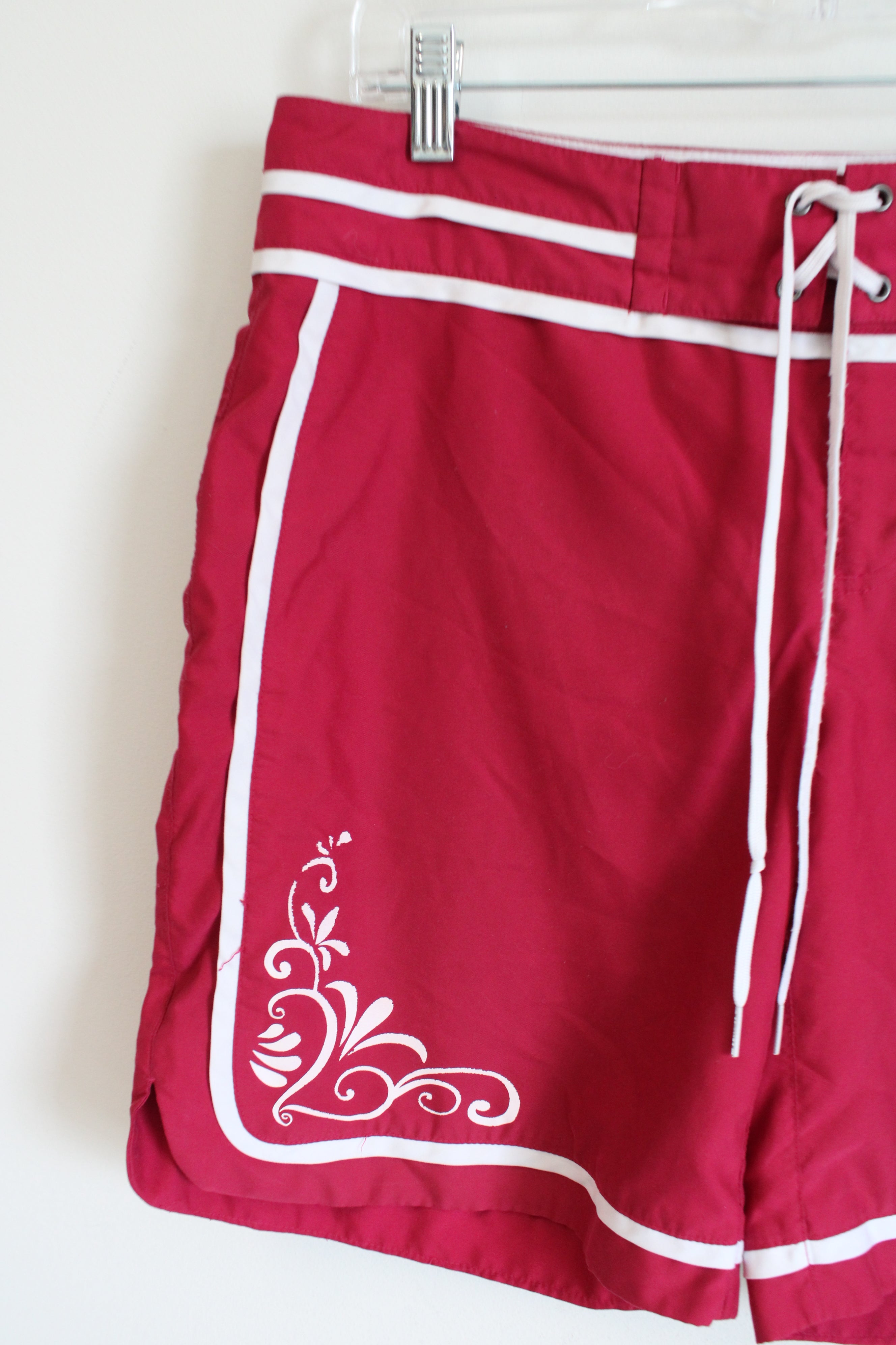 Athleta Dark Pink Board Shorts | 8