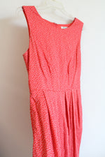 Corey P Pink White Polka Dotted Dress | 12