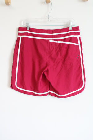 Athleta Dark Pink Board Shorts | 8