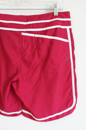 Athleta Dark Pink Board Shorts | 8