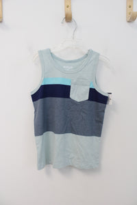 NEW OshKosh Color Blocked Blue Tank Top | Youth 5