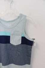 NEW OshKosh Color Blocked Blue Tank Top | Youth 5