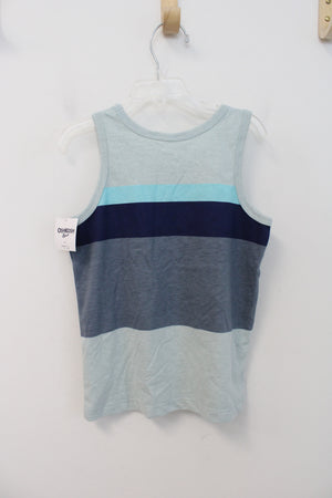 NEW OshKosh Color Blocked Blue Tank Top | Youth 5