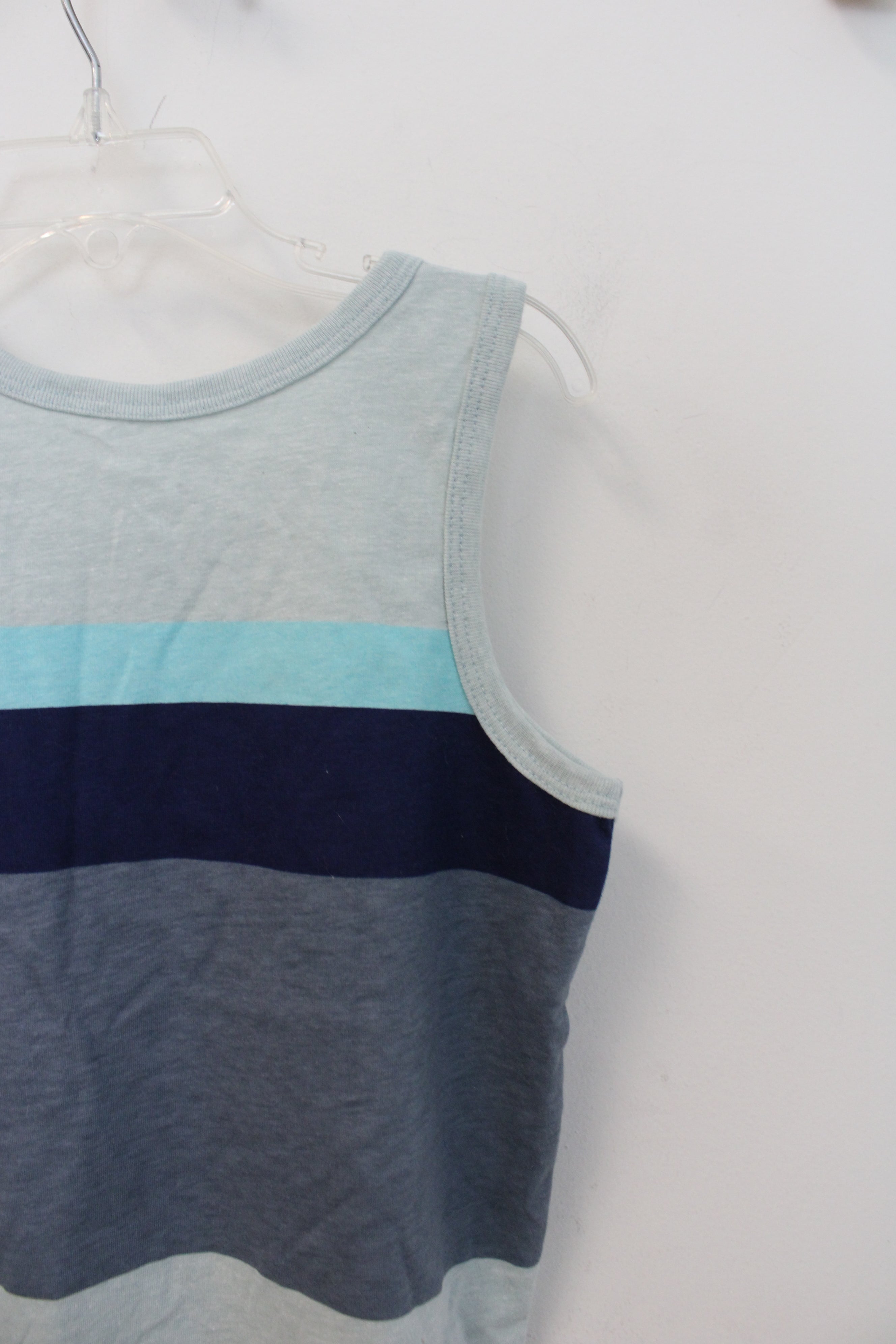 NEW OshKosh Color Blocked Blue Tank Top | Youth 5