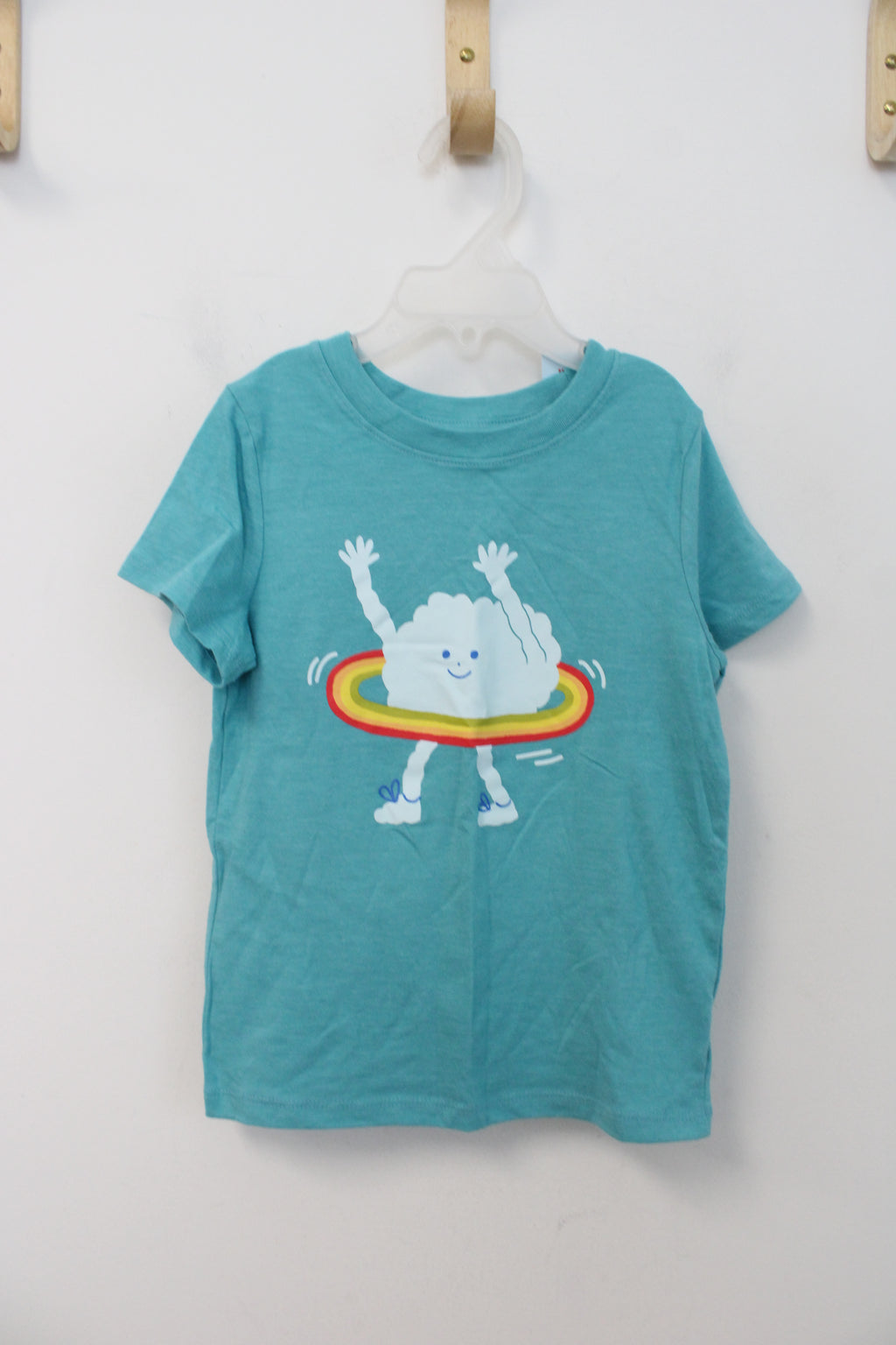 NEW Cat & Jack Cloud & Rainbow Blue Shirt | Youth 3T