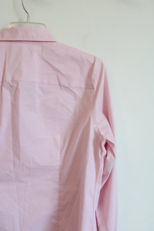 Liz Claiborne Career Light Pink Button Down Shirt | Petite XL