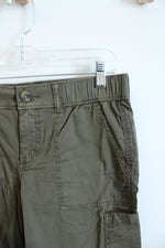 Sonoma Olive Green Elastic Waist Shorts | 6
