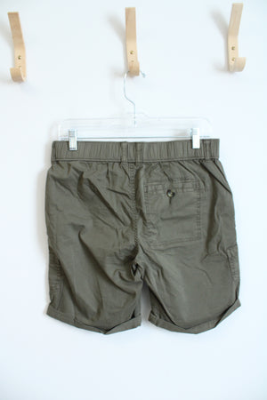 Sonoma Olive Green Elastic Waist Shorts | 6