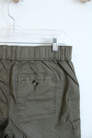 Sonoma Olive Green Elastic Waist Shorts | 6