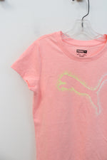 Puma Light Pink Logo Shirt | Youth 8/10