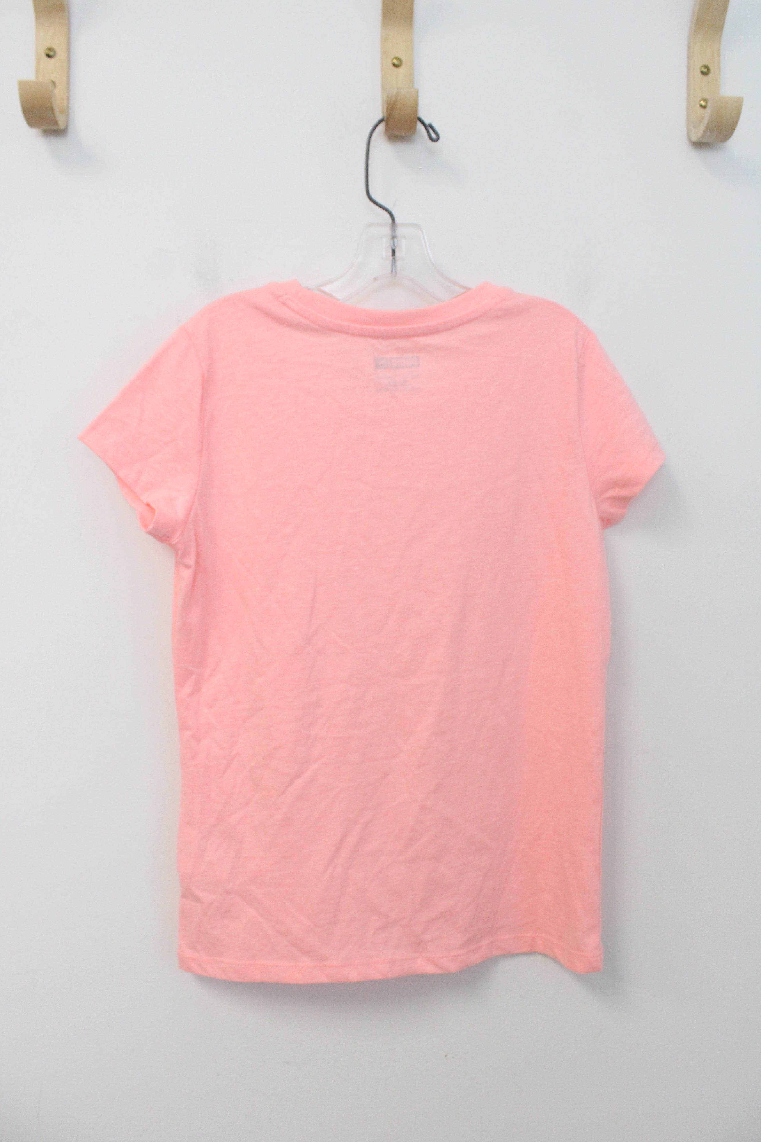 Puma Light Pink Logo Shirt | Youth 8/10