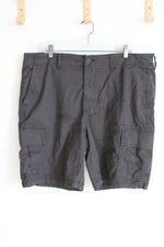 Old Navy Lived-In Straight Cargo Gray Shorts | 40