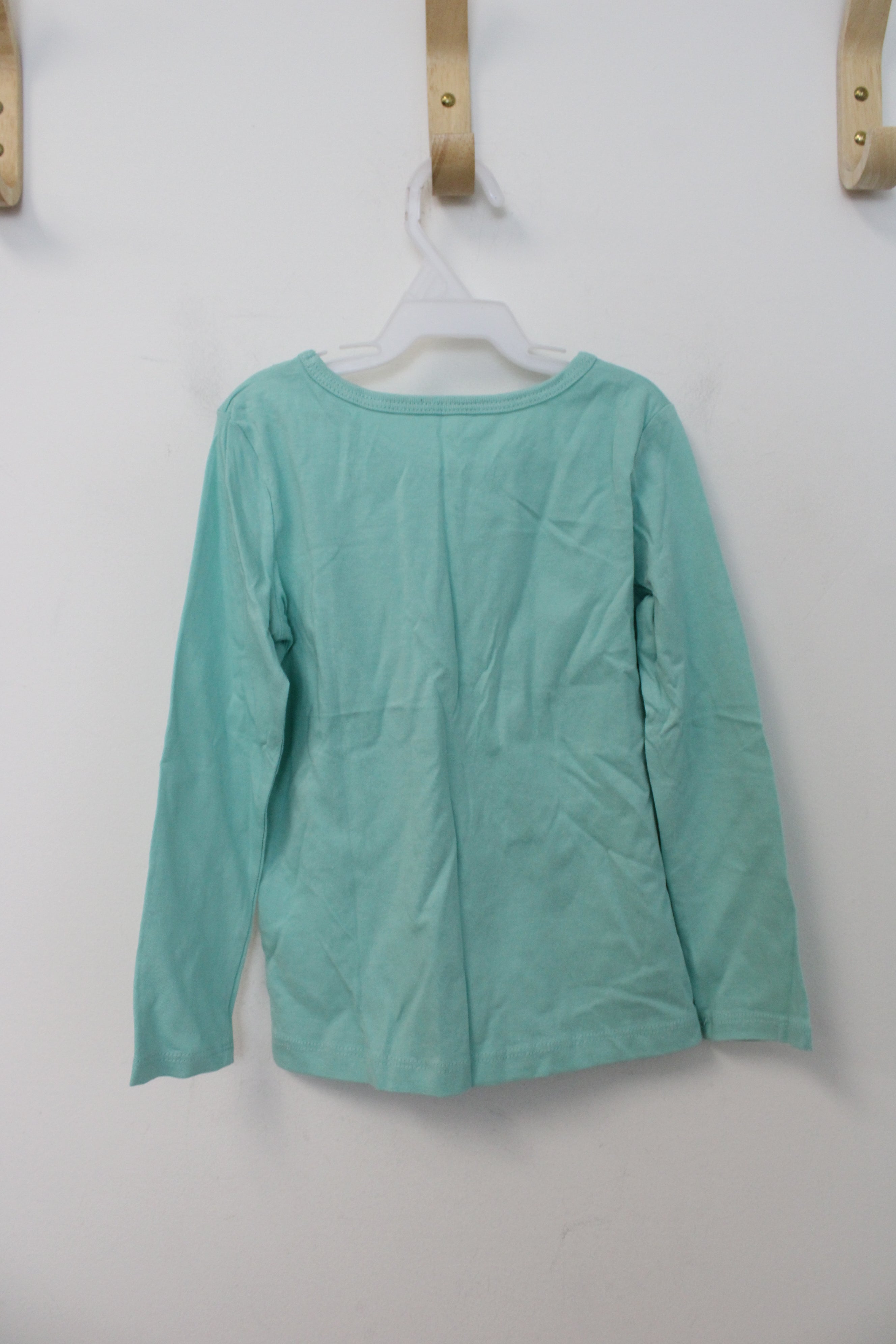 Carter's Light Green Long Sleeved Shirt | 4T