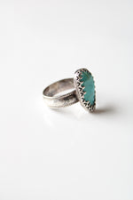 Turquoise Sterling Silver Ring | Size 6.5