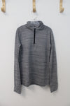 Under Armour Gray Quarter Zip Sweatshirt | Youth 8