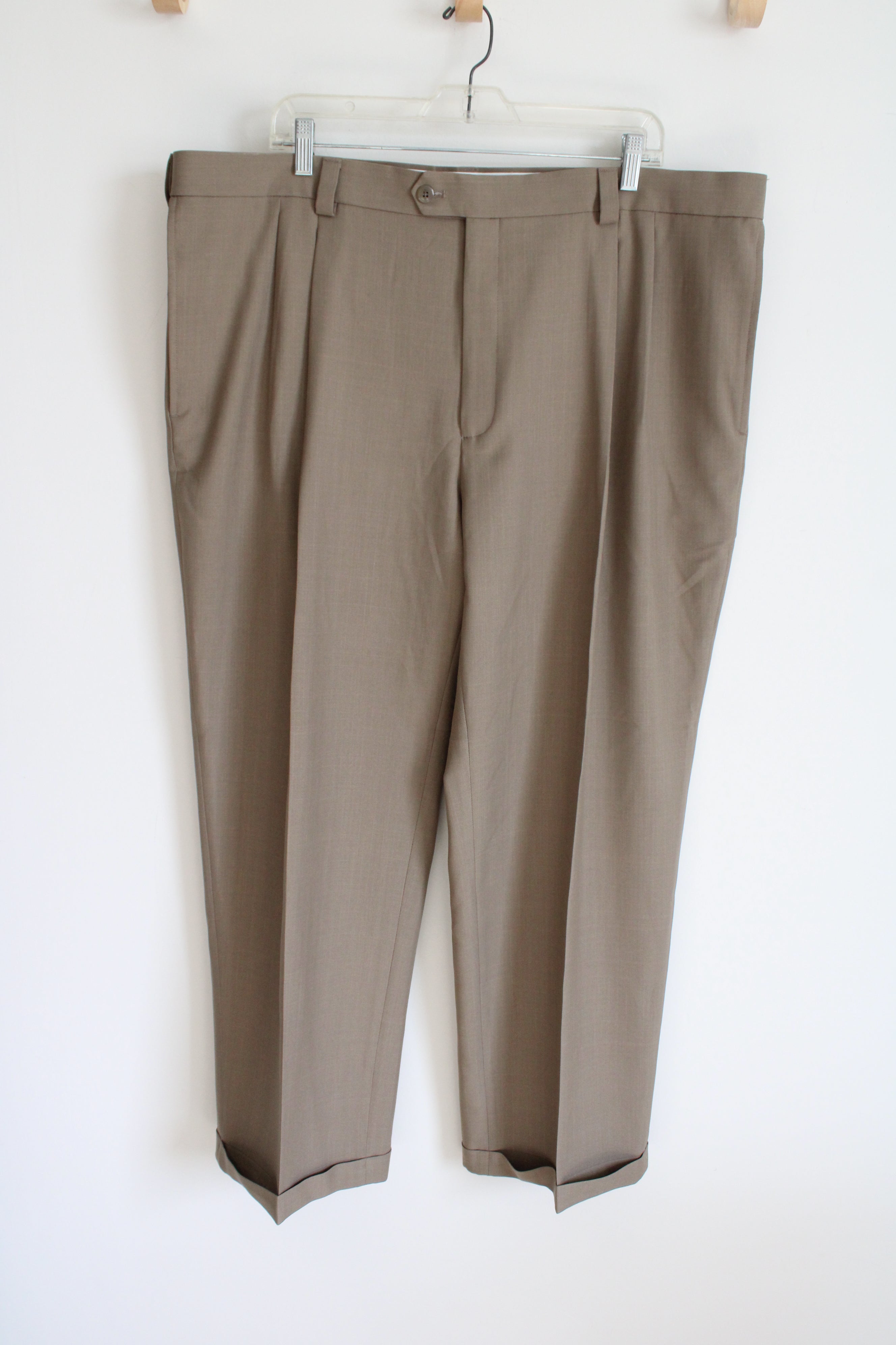 Haggar Tan Chino Brown Pants | 42X29