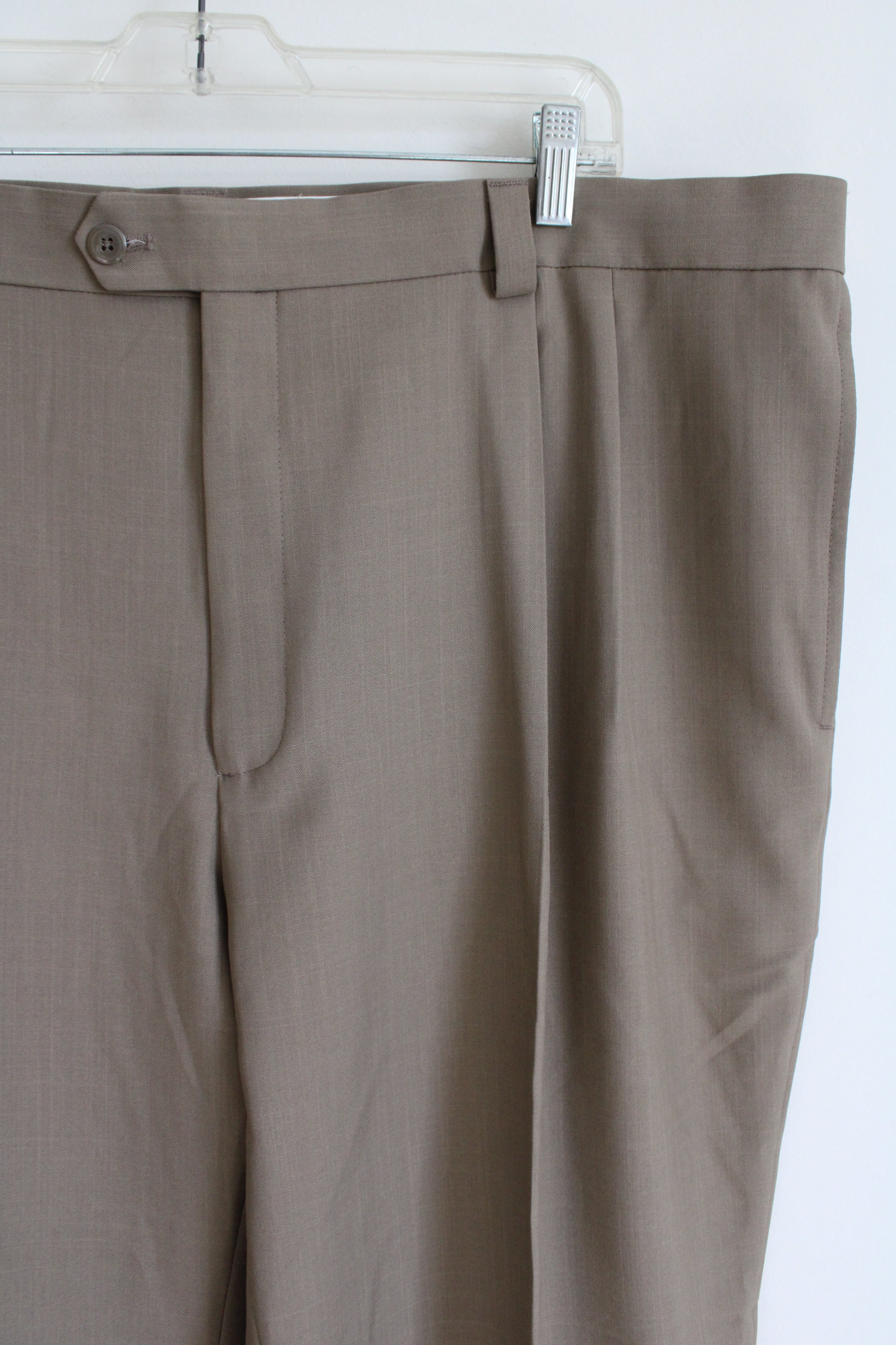 Haggar Tan Chino Brown Pants | 42X29