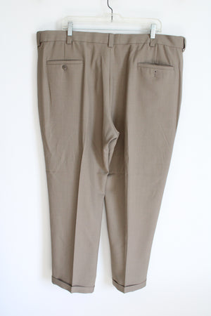 Haggar Tan Chino Brown Pants | 42X29