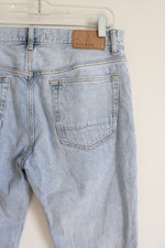 Pacsun Baggy Fit Light Wash Raw Hem Jeans | 31X32