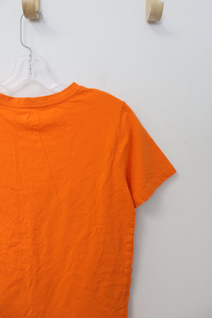 Puma Orange Logo Shirt | Youth L (14/16)