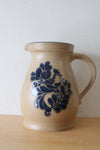 Pfaltzgraff 2 1/2 416 Brown Blue Ceramic Pitcher